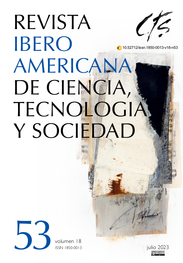 Archivo Revista Iberoamericana de Ciencia Tecnología y Sociedad CTS